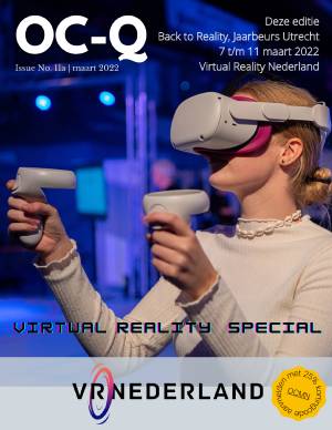 voorpagina oc q magazine editie 11a maart 2022 coverfoto virtual reality special