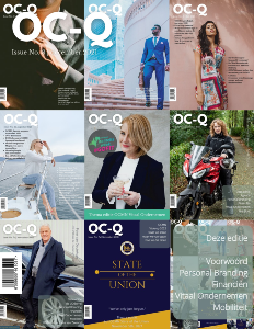 Voorpagina ocq magazine editie december 2021 nummer 8 overzicht alle covers in 2021
